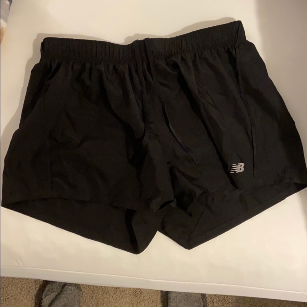 New balance black shorts
